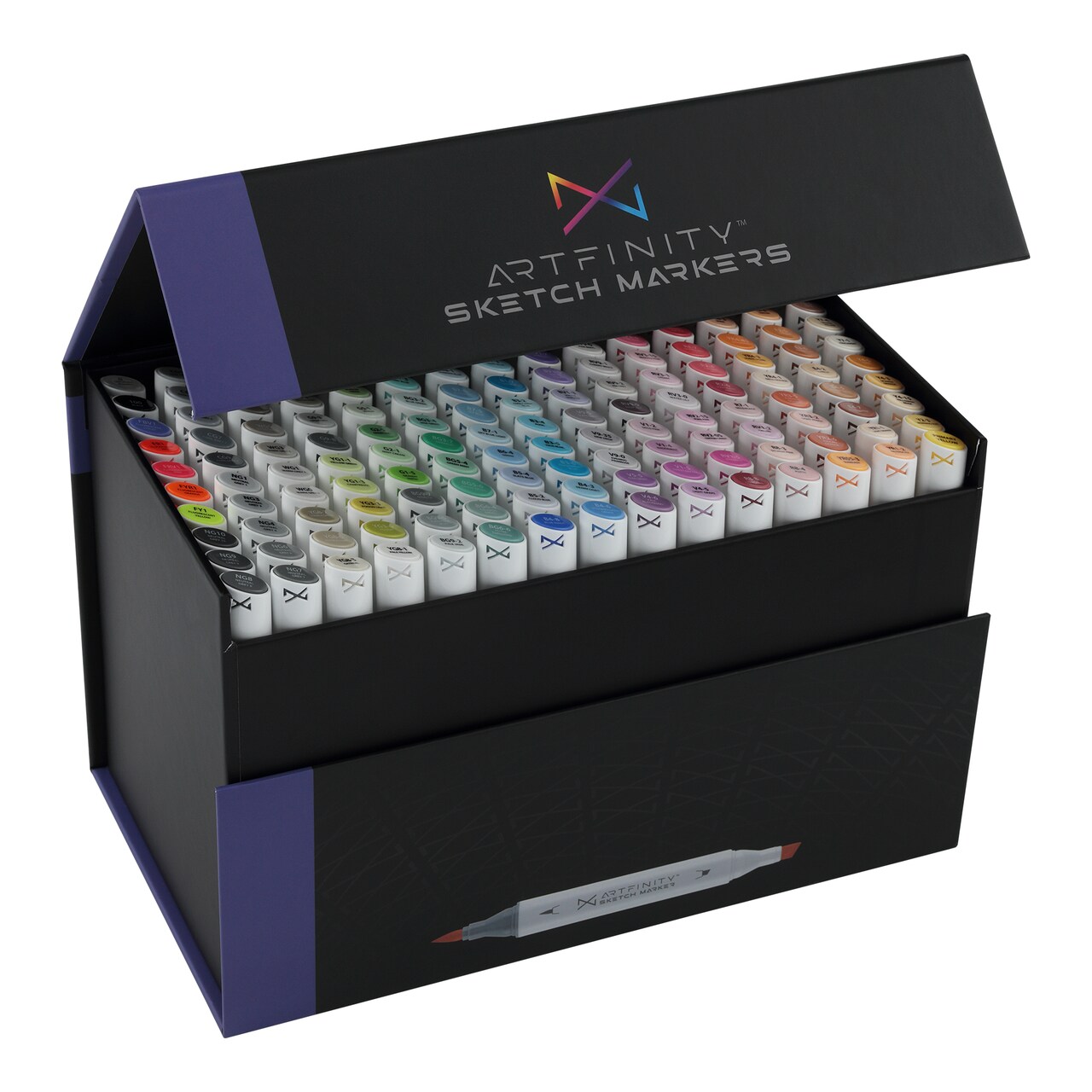 Artfinity Sketch Marker Sets - Vibrant, Professional, Dye-Based Alcohol Markers for Artists, Students, Drawing, Travel, & More!